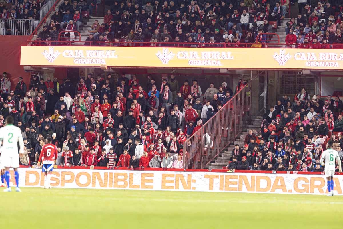 Encuéntrate en Los Cármenes en el partido ante el Getafe