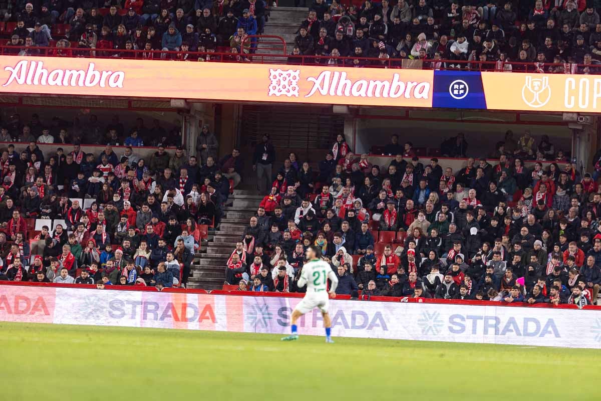 Encuéntrate en Los Cármenes en el partido ante el Getafe