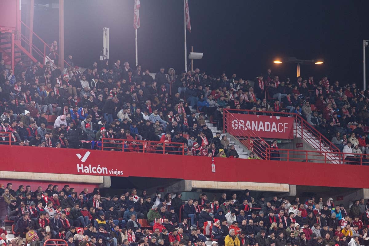 Encuéntrate en Los Cármenes en el partido ante el Getafe