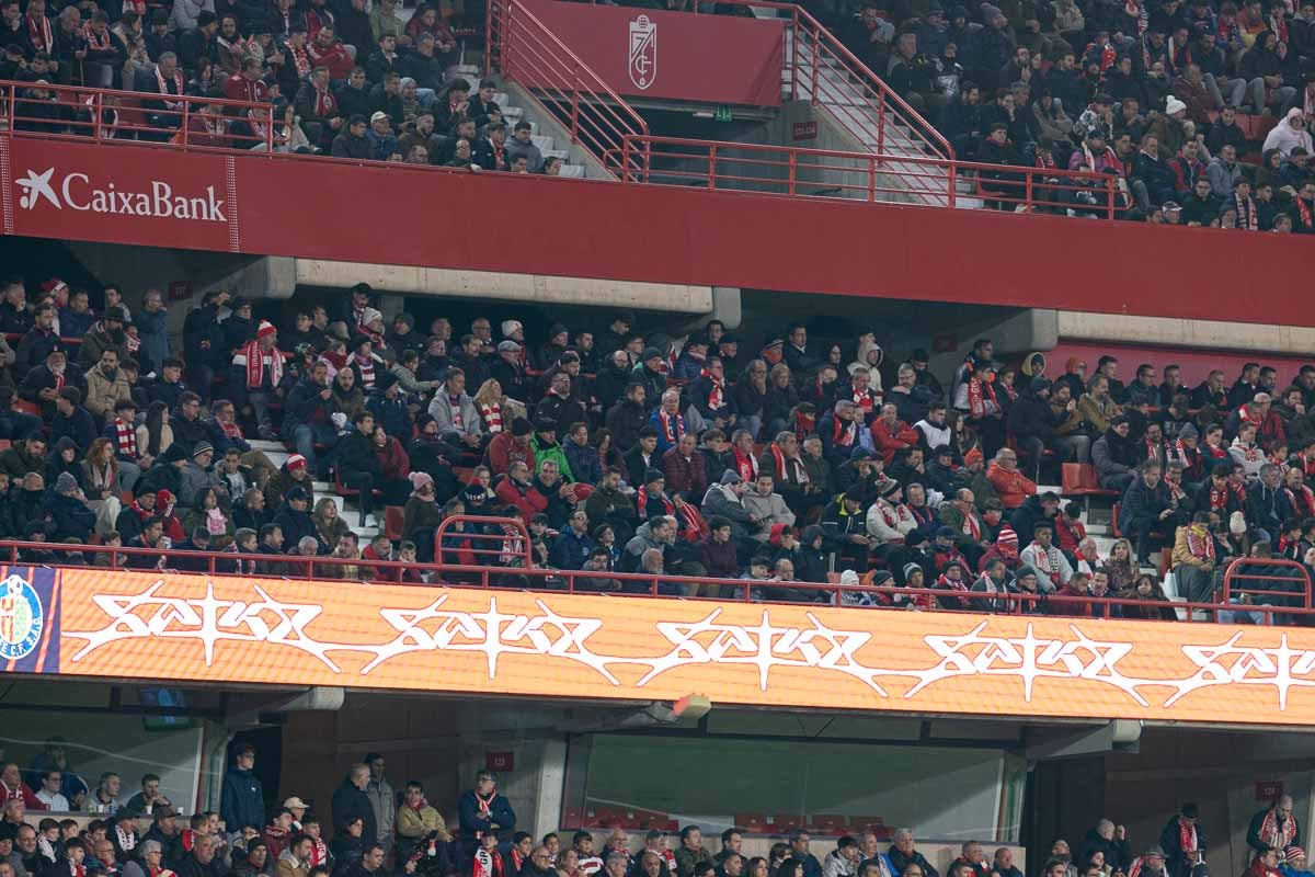 Encuéntrate en Los Cármenes en el partido ante el Getafe