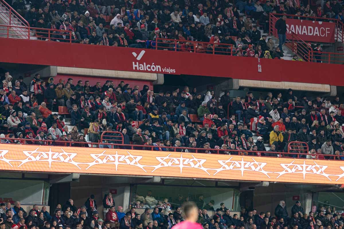 Encuéntrate en Los Cármenes en el partido ante el Getafe