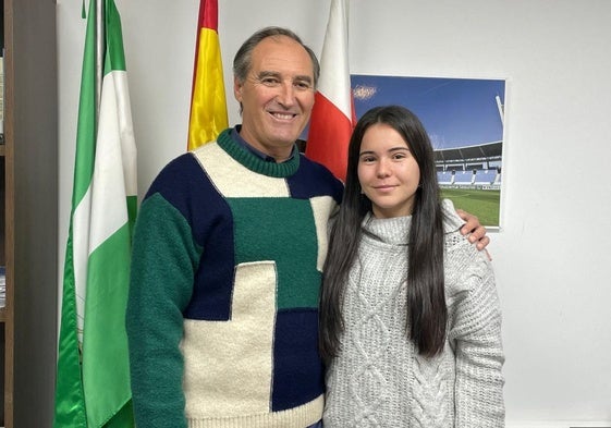 Antonio Jesús Casimiro y Cristina Teruel.