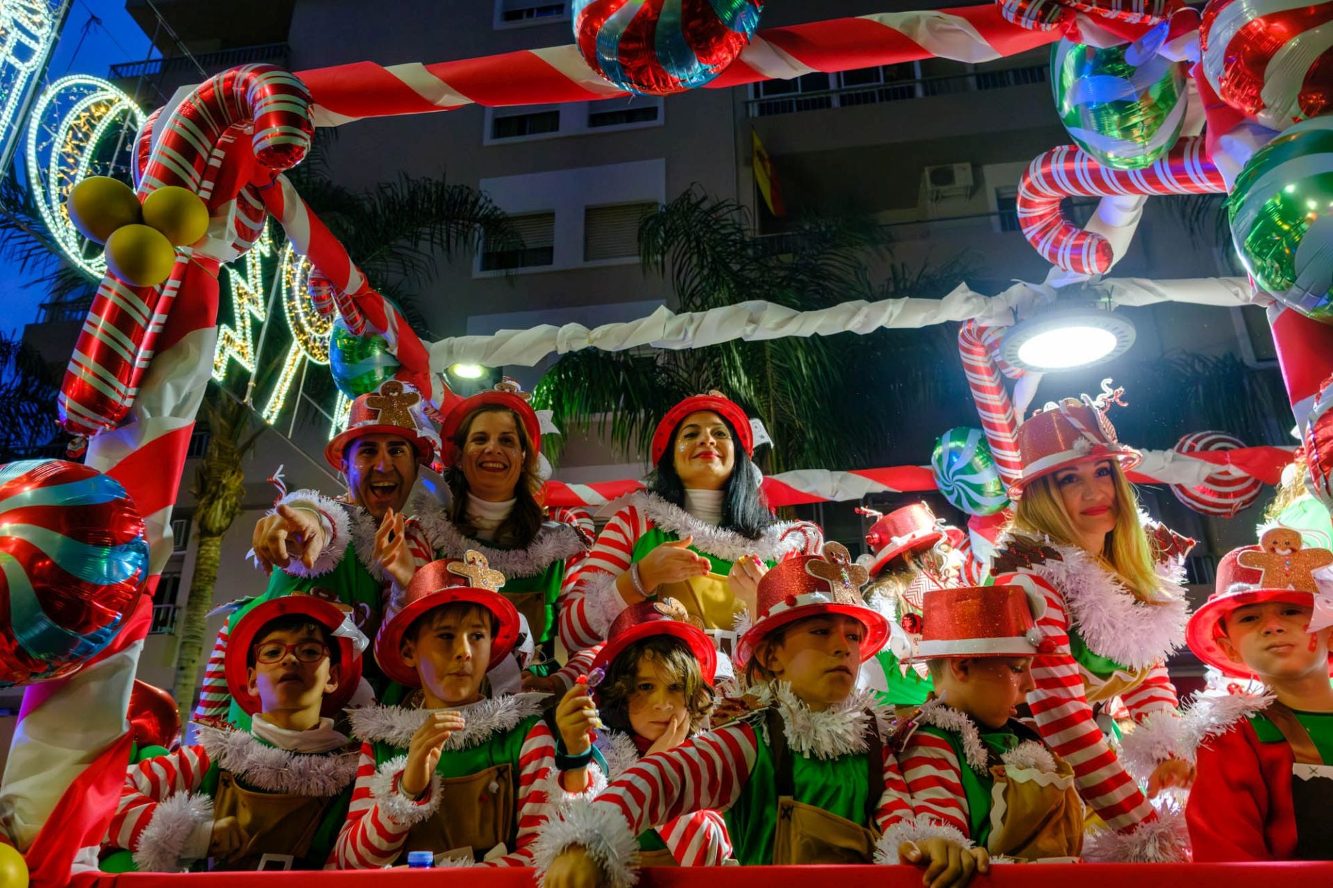 Así se ha vivido la cabalgata de los reyes Magos en Motril