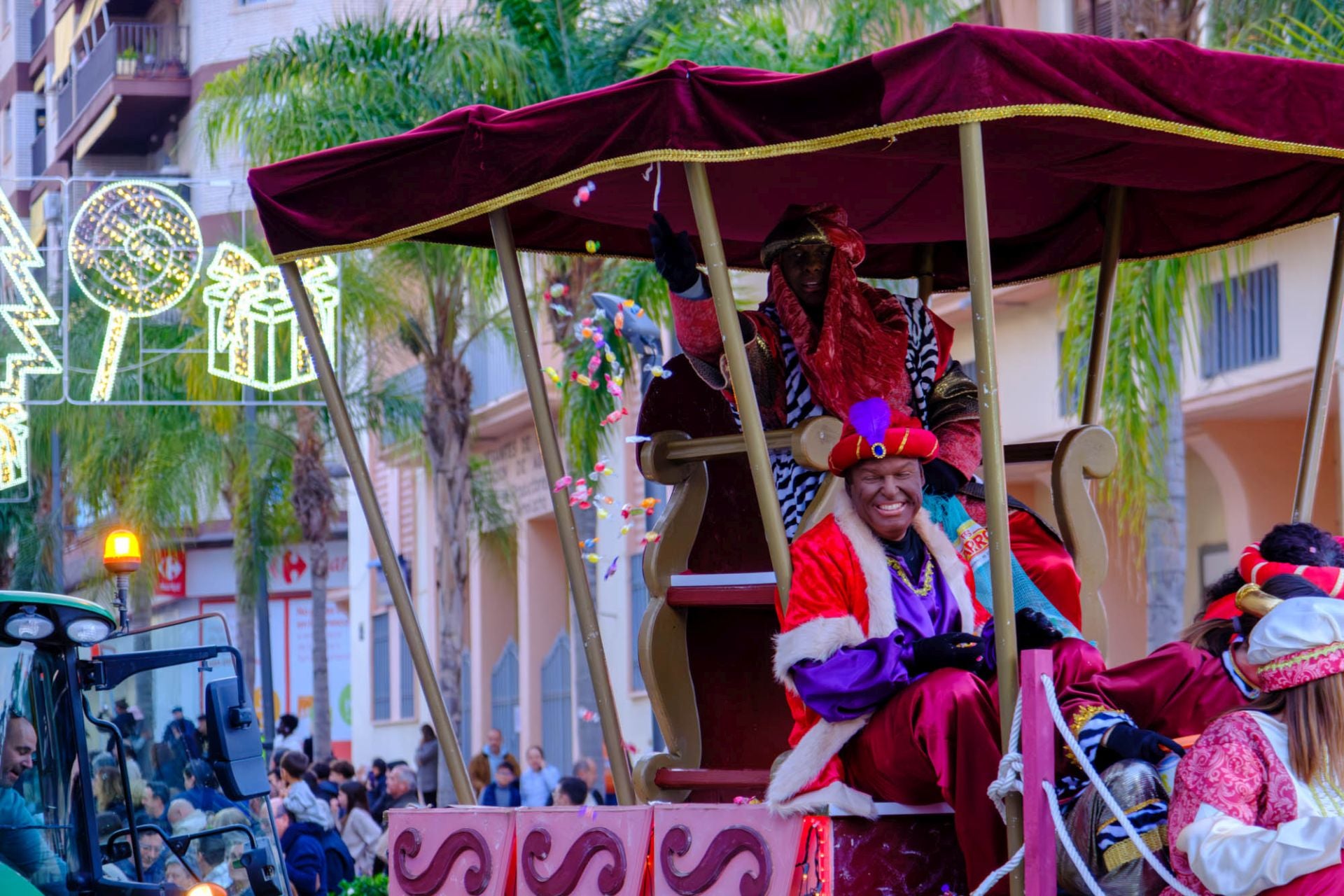 Así se ha vivido la cabalgata de los reyes Magos en Motril