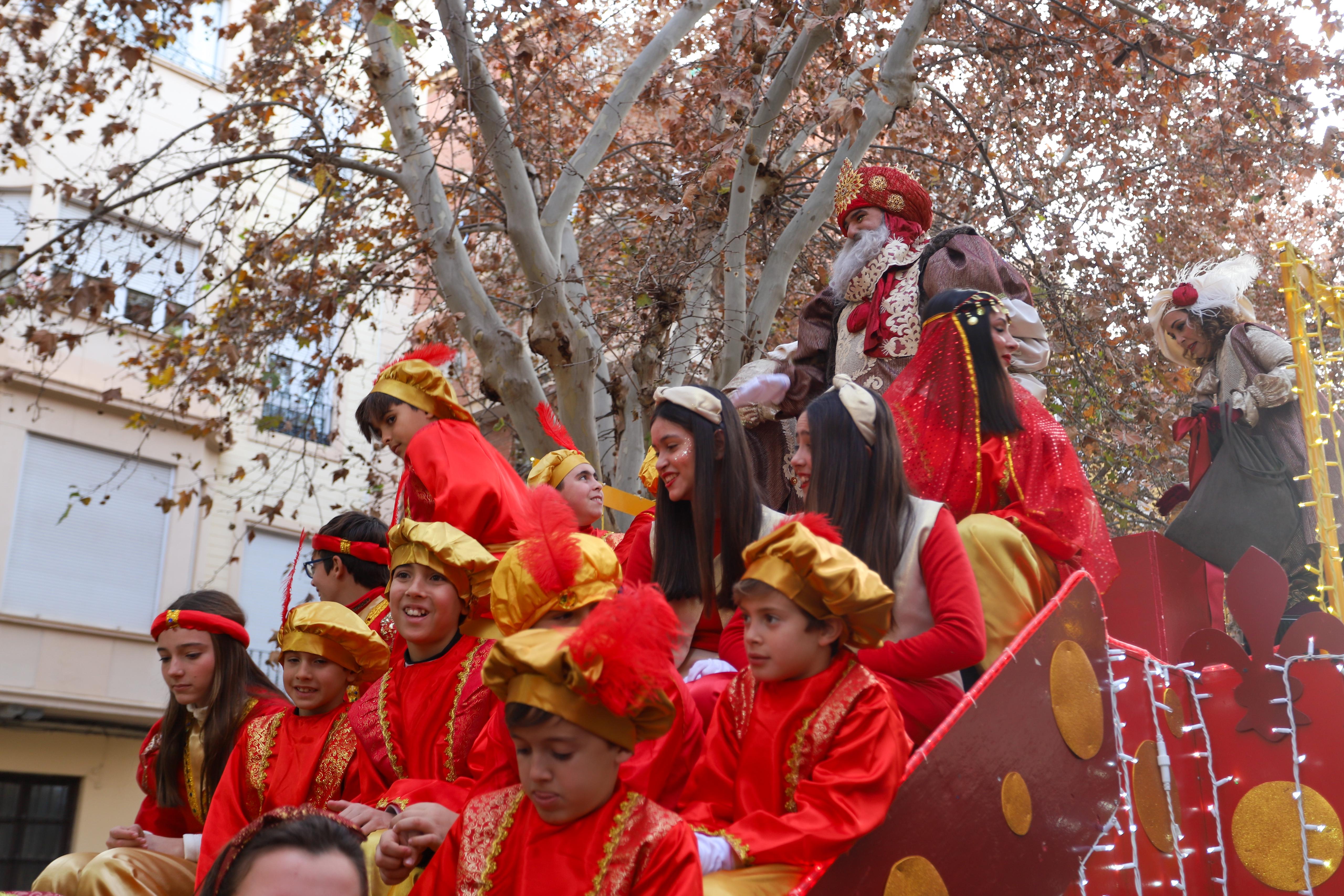 La Cabalgata de Reyes de Granada vista desde dentro