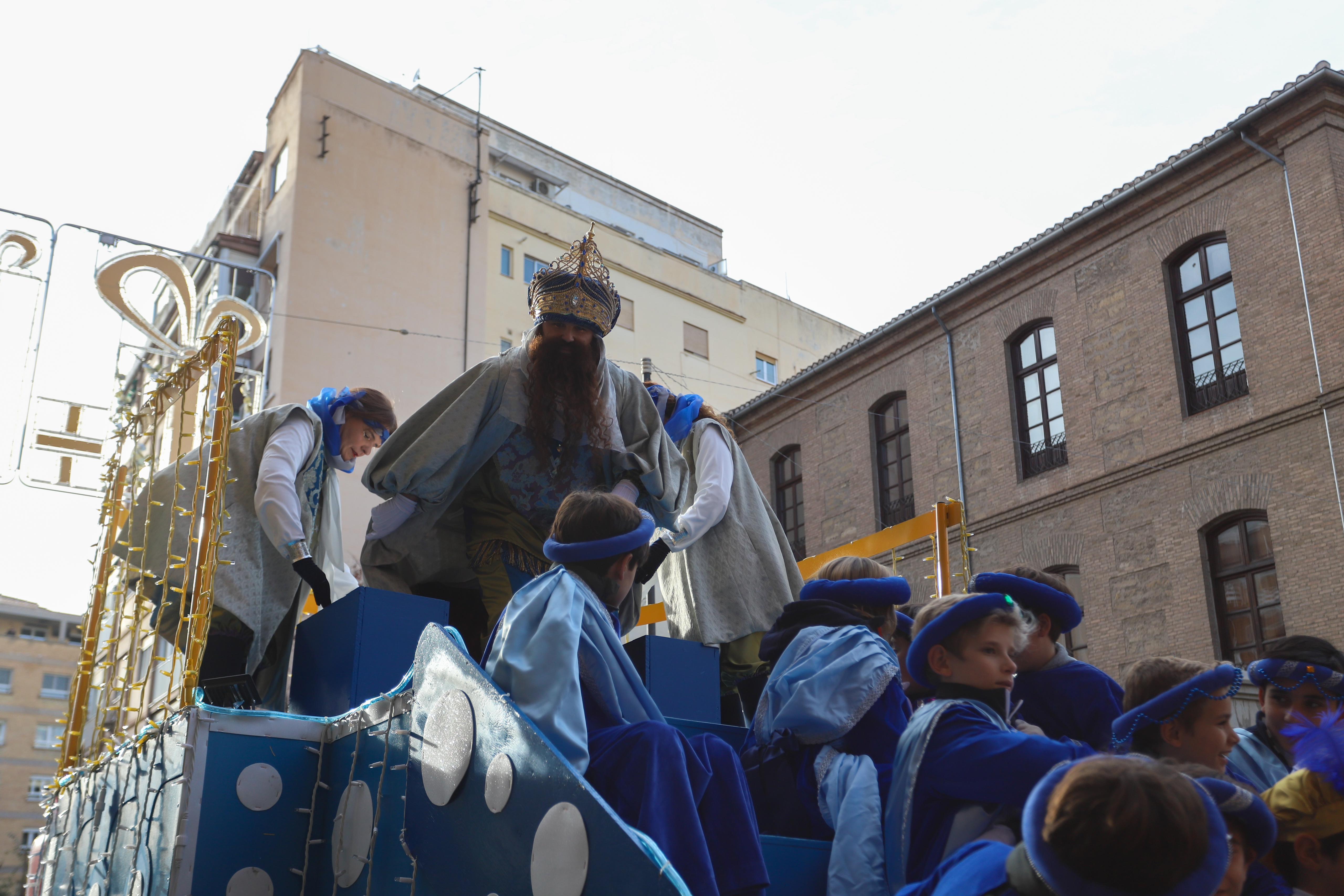 La Cabalgata de Reyes de Granada vista desde dentro