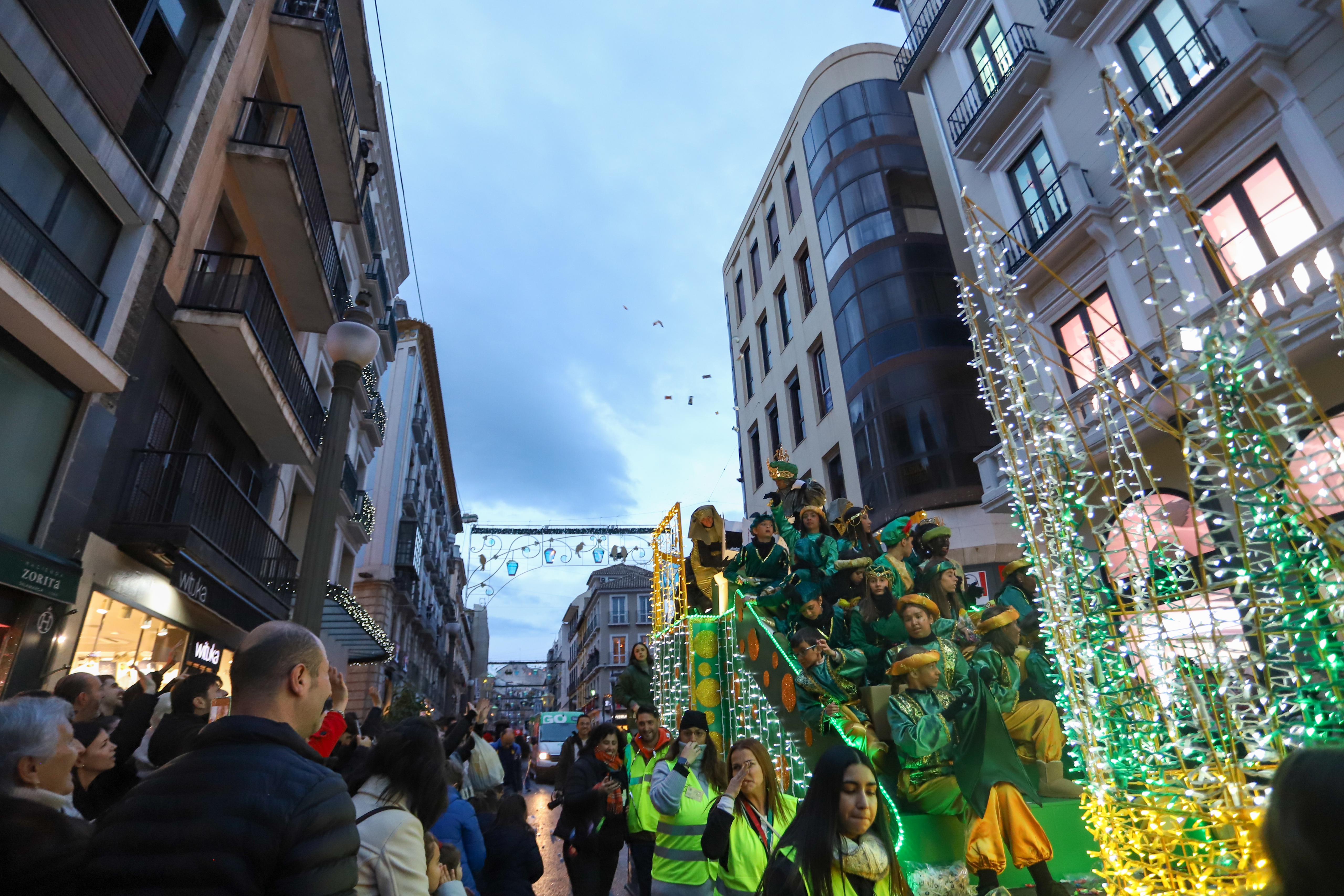 La Cabalgata de Reyes de Granada vista desde dentro