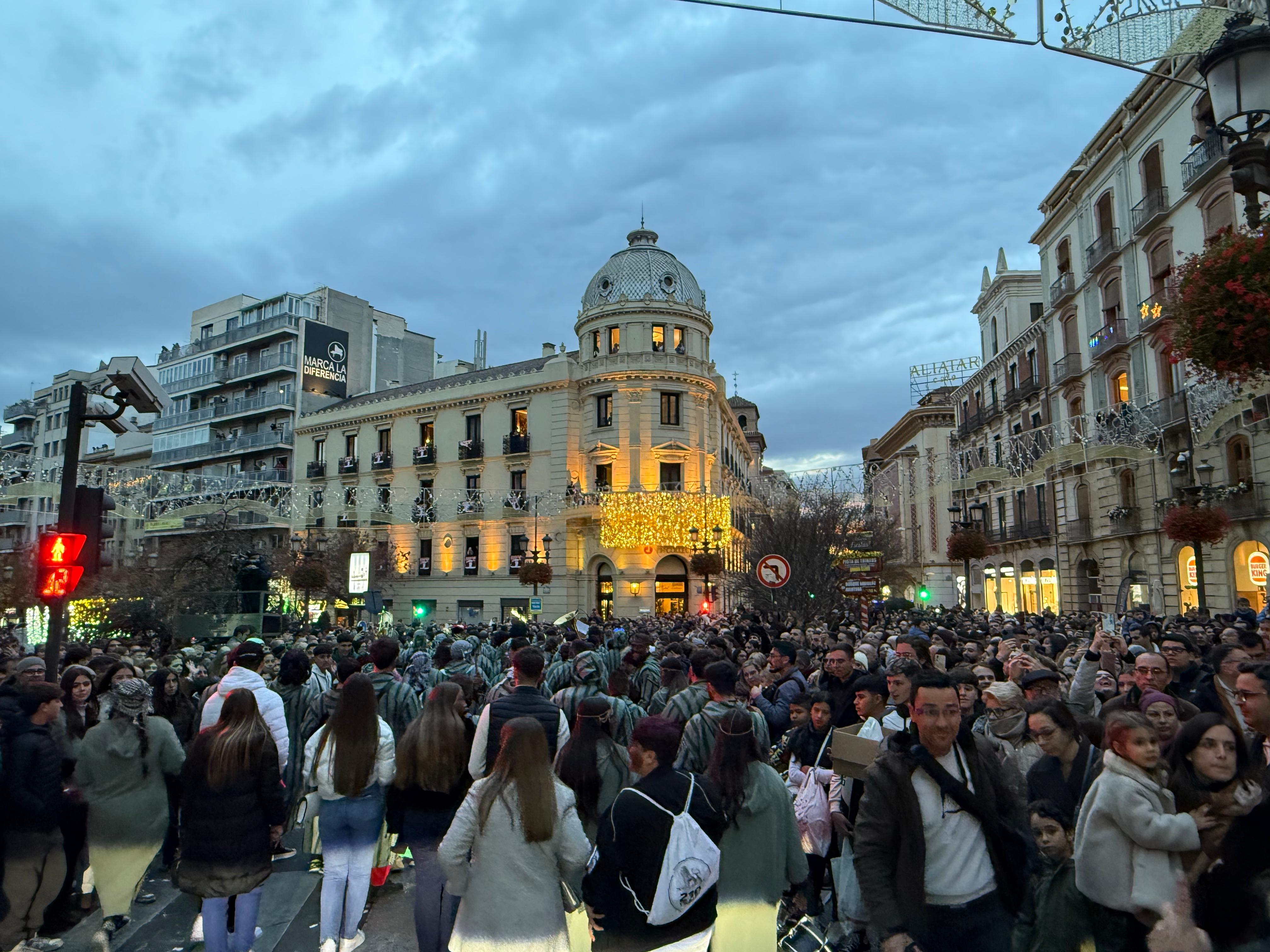 La Cabalgata de Reyes de Granada vista desde dentro