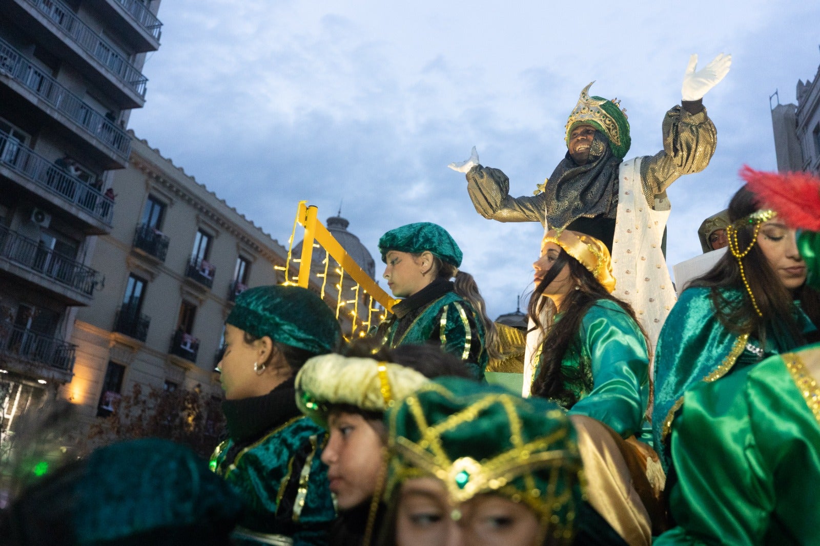 La Cabalgata de Reyes de Granada vista desde dentro