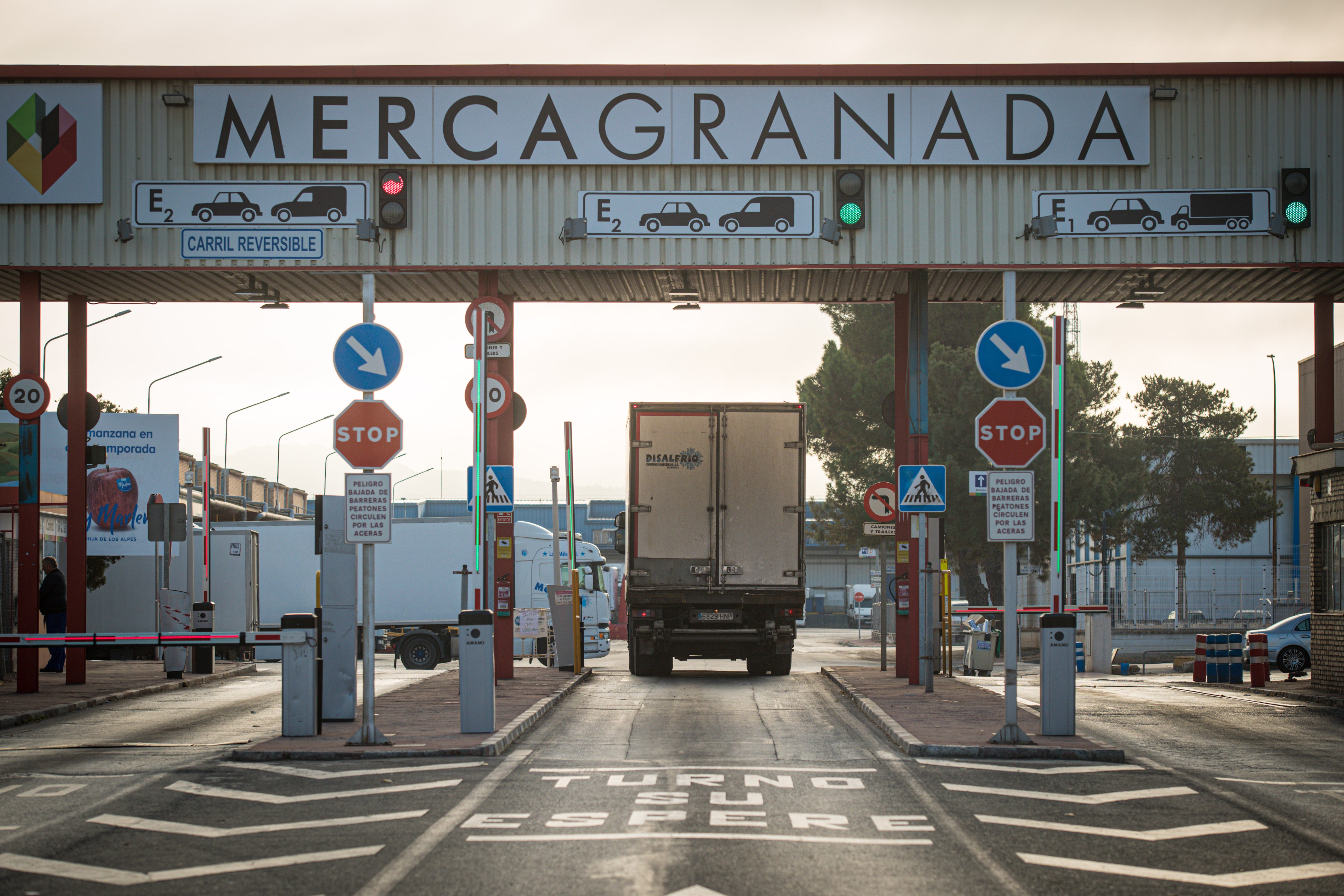 La entrada de Mercagranada.