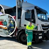 Se mete en un contenedor de Almuñécar y casi acaba triturado en el camión: «Vi su mano y paré la prensa»