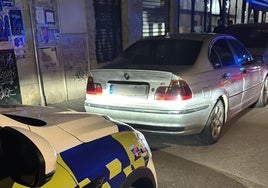 Intervención de la Policía Local de Jaén.