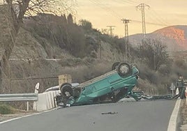 último accidente grave en la A-325