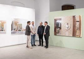 Inauguración de la exposición 'La habitación verde' en el Murec.