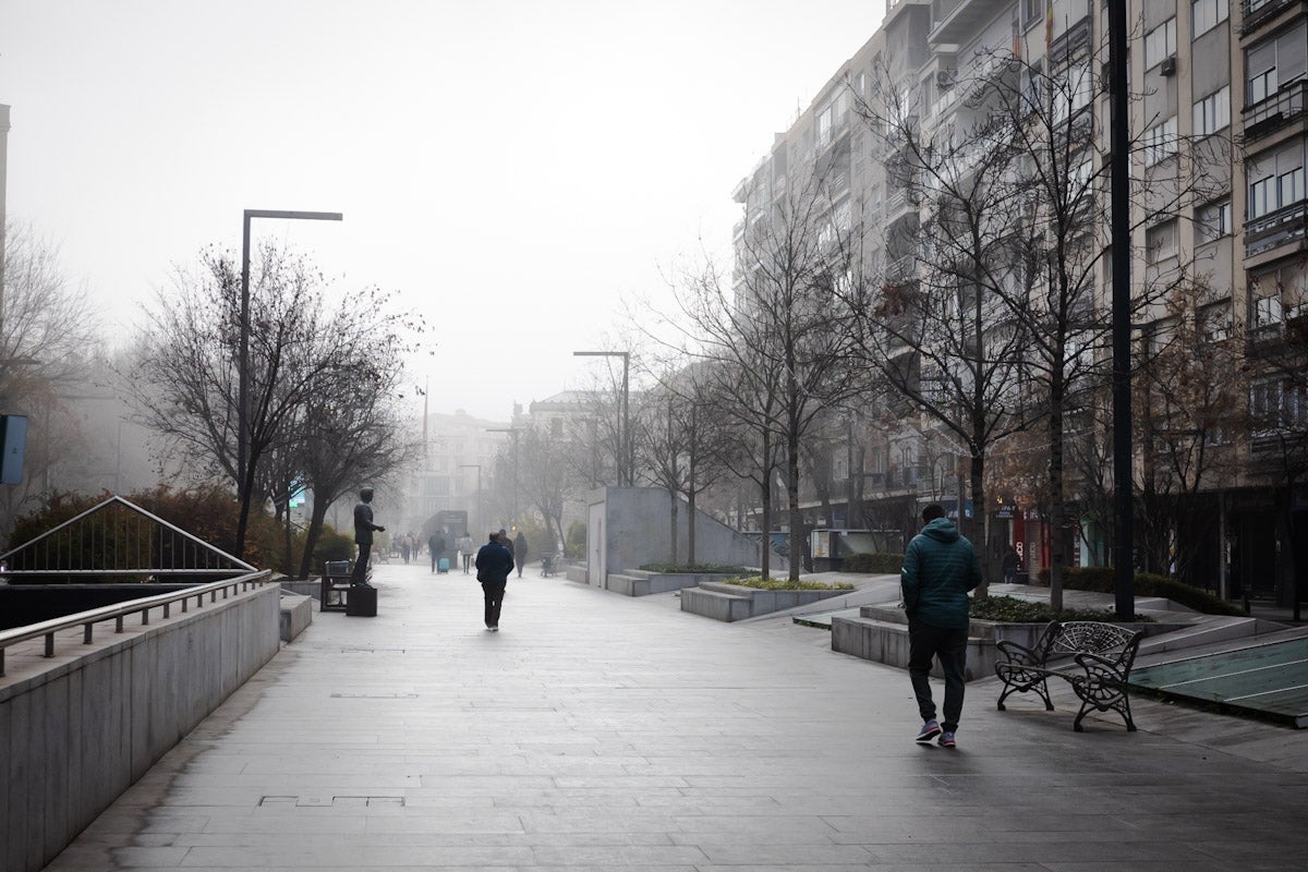 Las mejores fotografías de la niebla sobre Granada