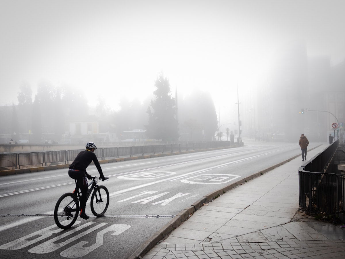 Las mejores fotografías de la niebla sobre Granada