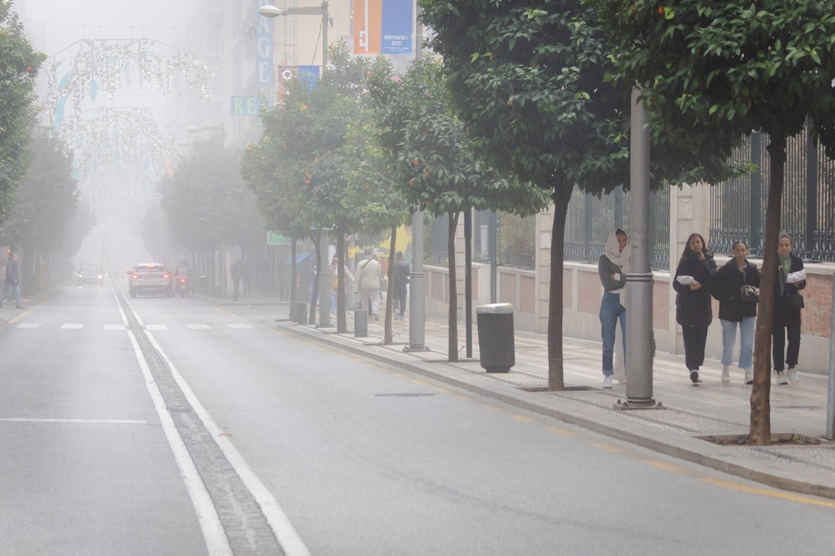 Las mejores fotografías de la niebla sobre Granada