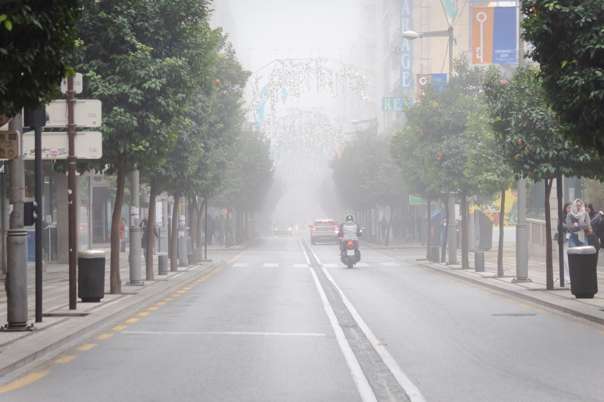Las mejores fotografías de la niebla sobre Granada