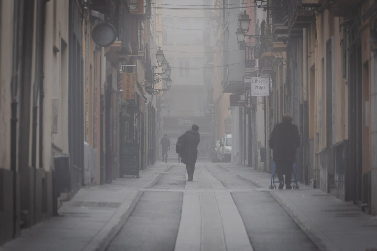Las mejores fotografías de la niebla sobre Granada