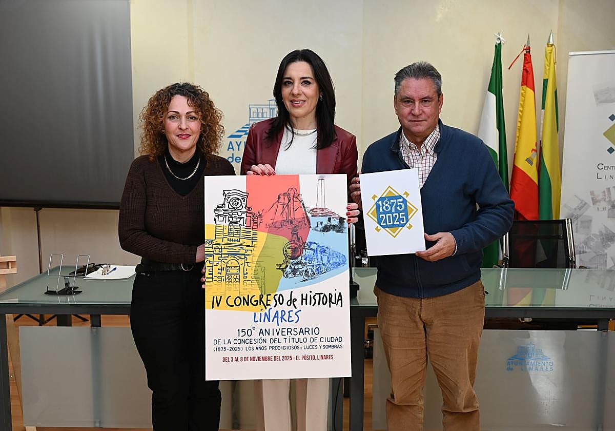 Presentación del cartel del IV Congreso de Historia de Linares.