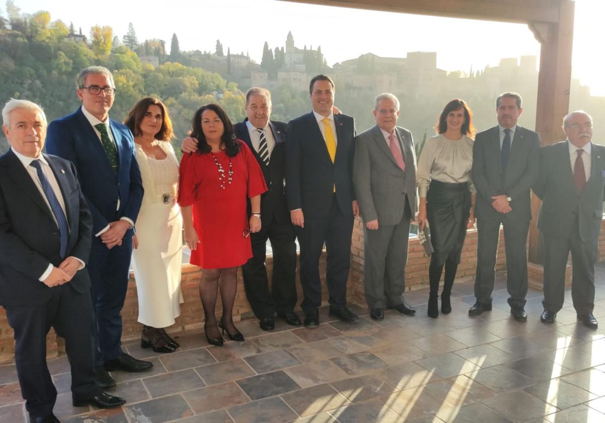 Miembros del Colegio Oficial de Gestores Administrativos de Granada, Jaén y Almería.