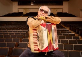 Alfonso de Vilallonga, ayer en el Auditorio Falla.