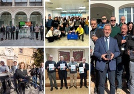 Colectivos apoyando la recogida de firmas de IDEAL.