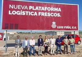 Imagen de archivo de la presentación de la plataforma logística de Luis Piña S. A.