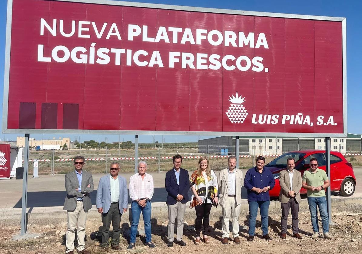 Imagen de archivo de la presentación de la plataforma logística de Luis Piña S. A.