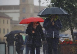 Lluvia en Andalucía.