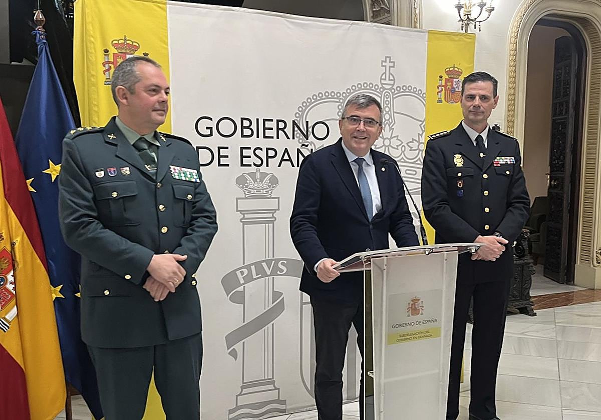 Francisco Javier Arteaga, José Antonio Montilla y Juan de Dios Piedra.