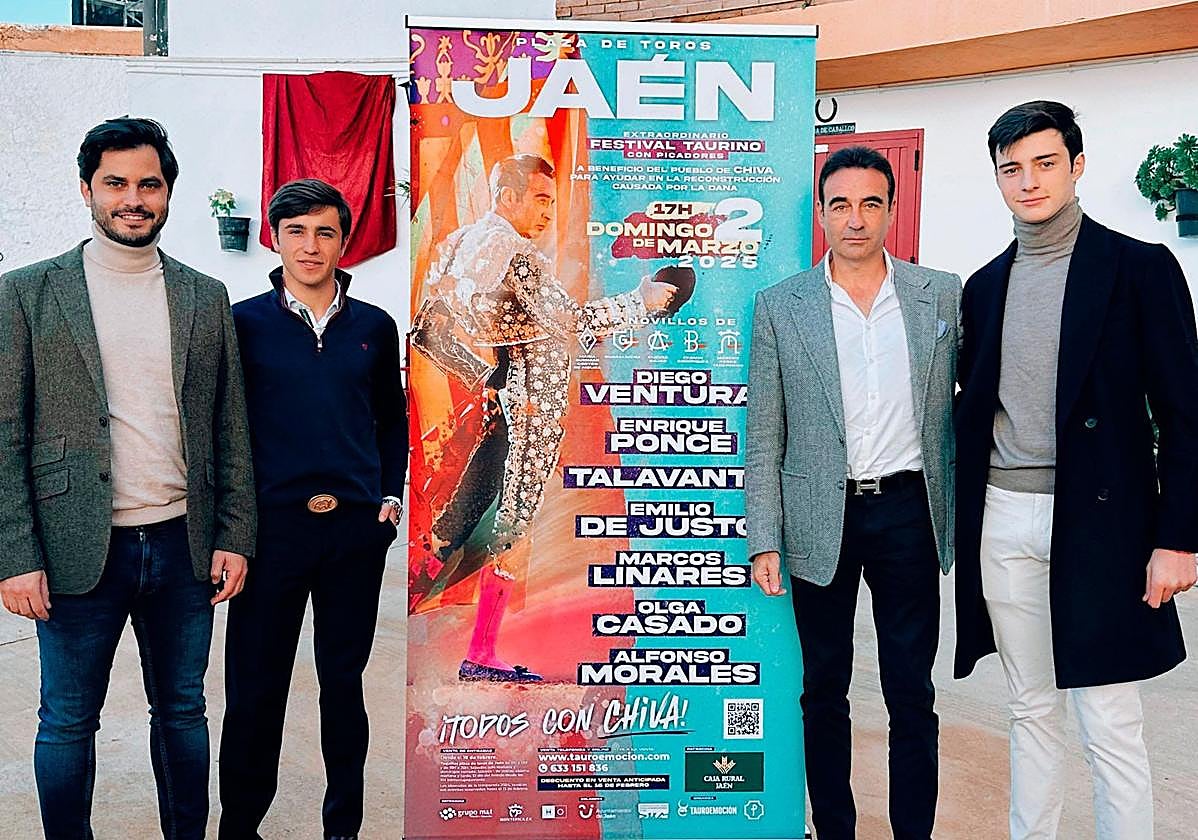 Presentación del festival taurino con Enrique Ponce.