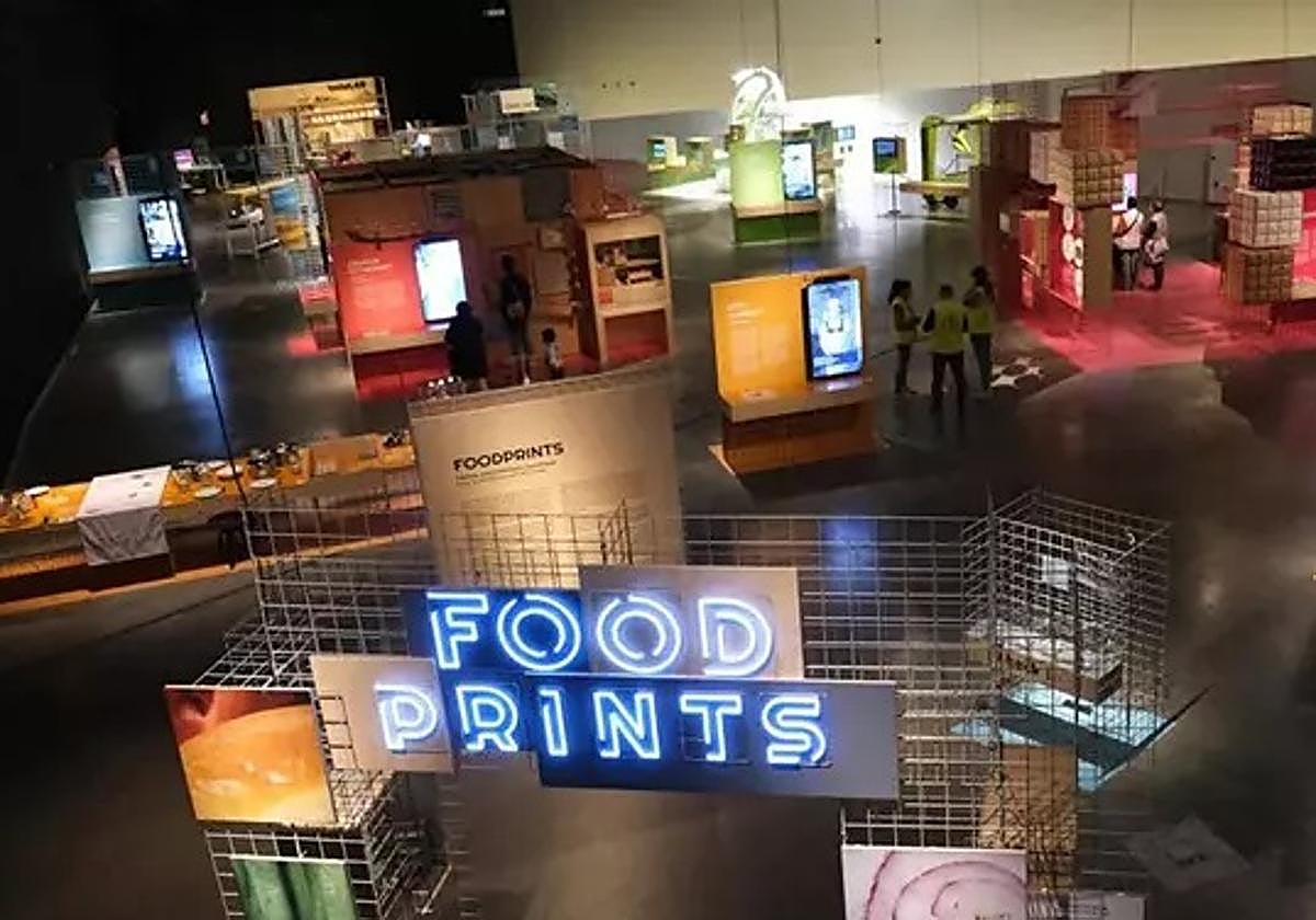 Exposición 'Foodprints', en imagen de archivo en el Parque de las Ciencias de Granada