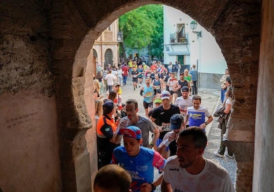 Una edición anterior de la Media Maratón de Granada.