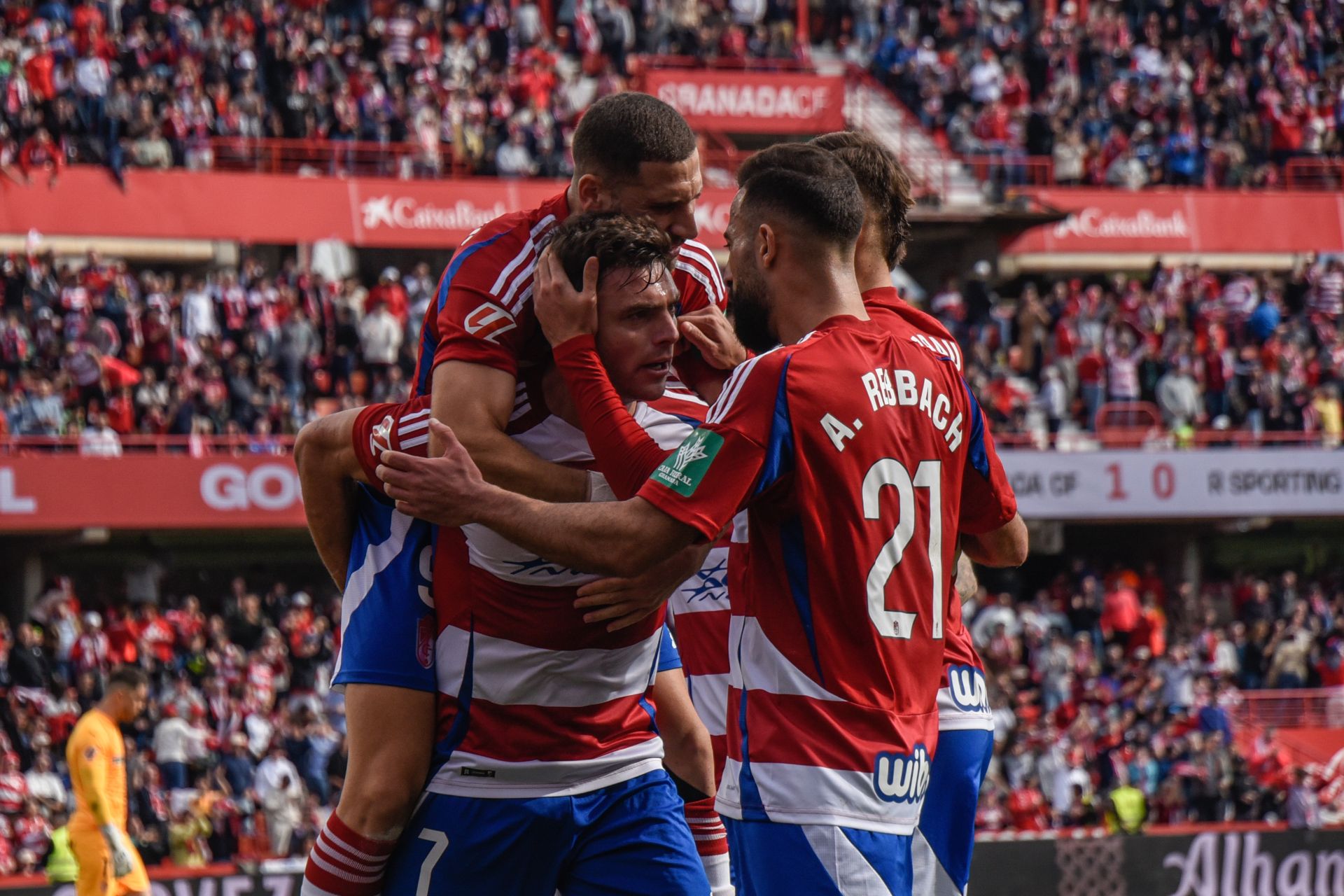 Las mejores imágenes del Granada - Sporting