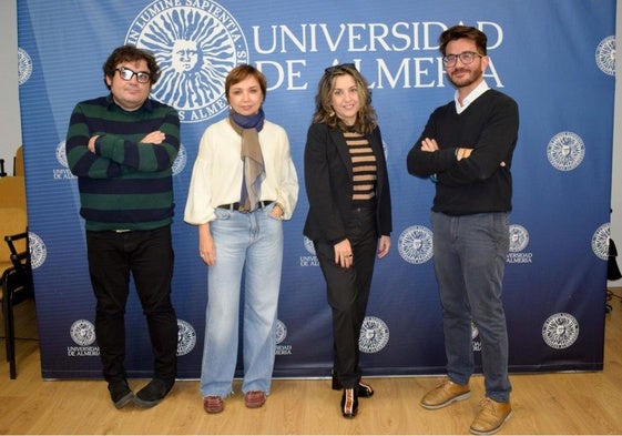 Francisco Aguilar, María del Mar Domínguez, Elisa Álvarez y Carlos Vives.