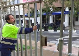 Almería cierra sus instalaciones deportivas por el mal tiempo