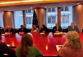 Presentación de la candidatura de Granada como Capital Europea de la Cultura 2031 en Bruselas.