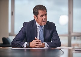 El presidente de Cámara Granada y de la Confederación Granadina de Empresarios, Gerardo Cuerva.