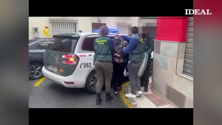 Detención del ladrón del patinete