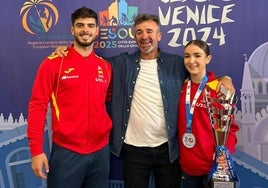 Karatecas granadinos asisten al Campeonato de Europa.