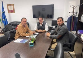 Reunión del diputado en Antas.