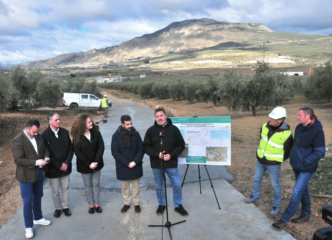 La Junta trabaja en la mejora de dos vías pecuarias en Loja