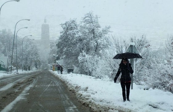 Aemet activa el aviso amarillo por nevadas en Granada capital y varias zonas de la provincia