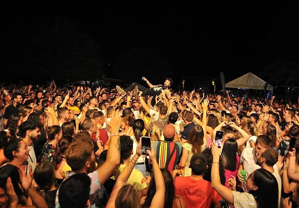 Una edición anterior del Miaqué Fest de Porcuna.