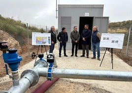 Inauguración de una obra de mejora del Ciclo Integral del Agua en la Mancomunidad del Temple.