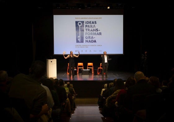 Acto celebrado en el Centro Lorca para presentar el sistema de participación en la Candidatura para 2031.