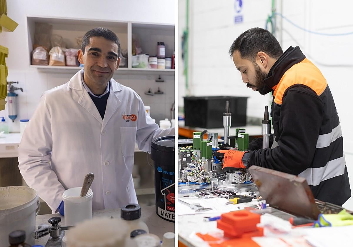 Dos de las empresas que aspiran a trabajar en el acelerador de Granada.