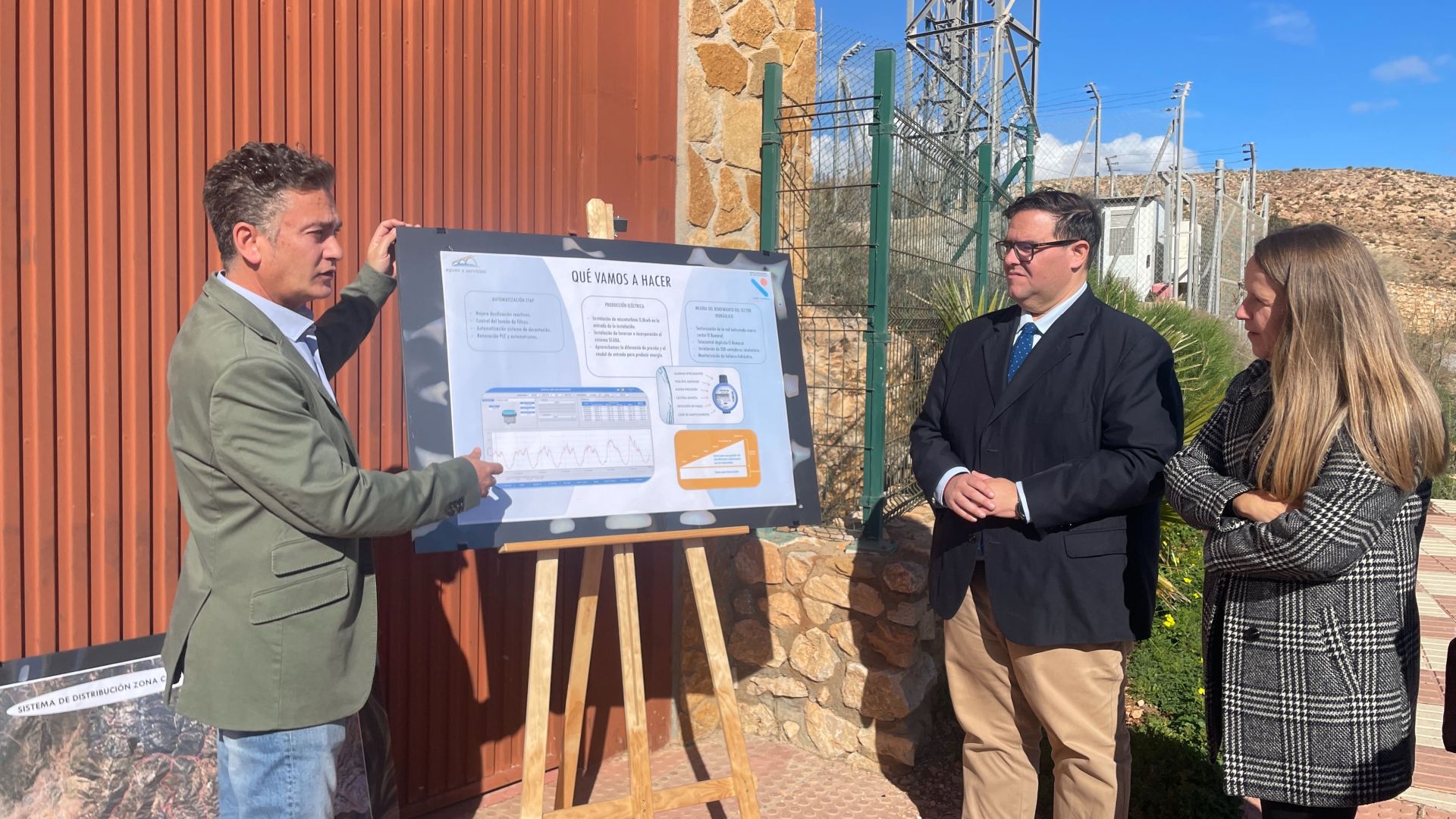 Visita a la Estación de Tratamiento de Agua Potable.