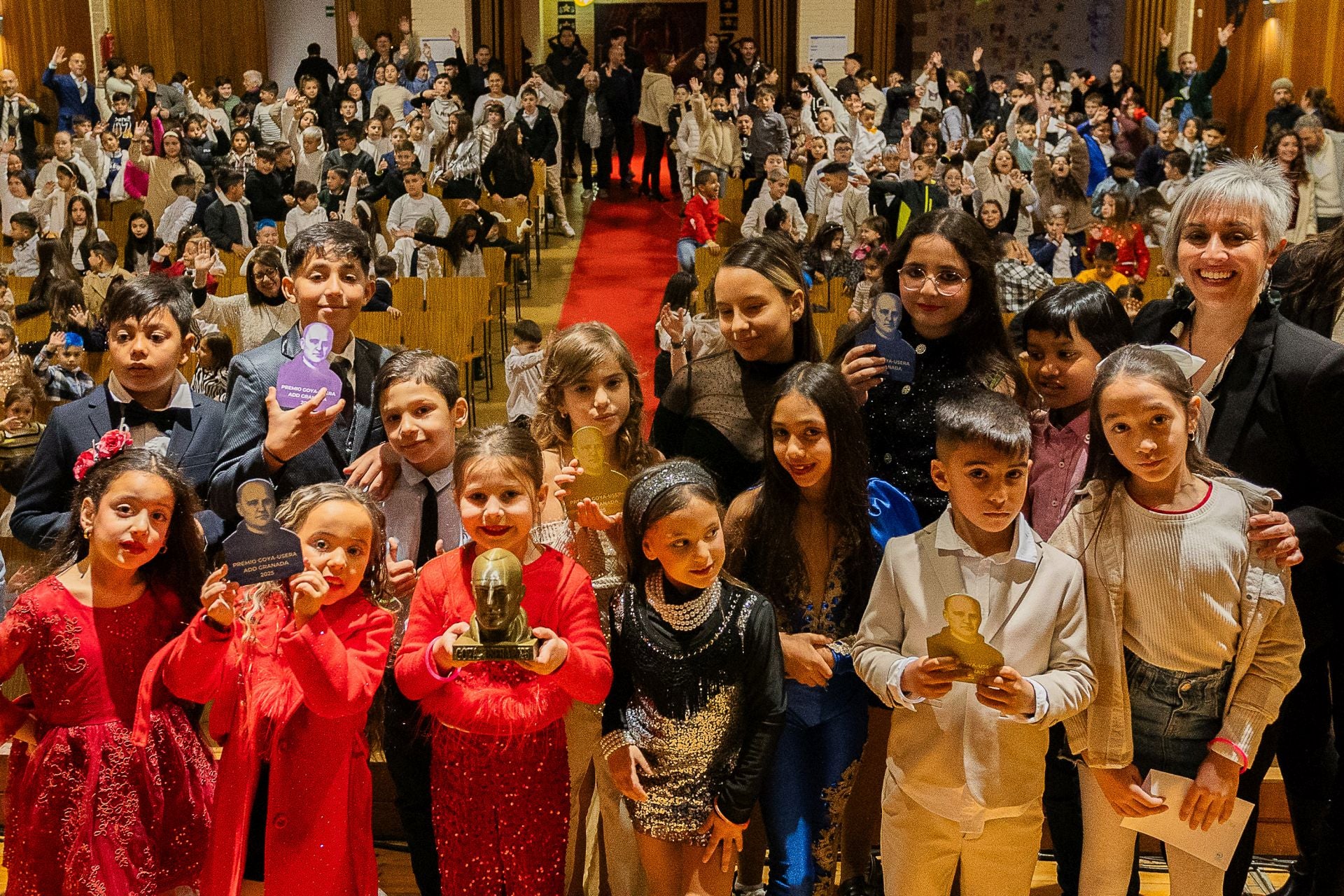 Así ha vivido el Colegio Amor de Dios los Premios Goya-Usera 2025